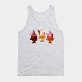 Ice Cream Taiyaki Tank Top